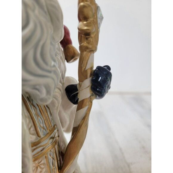 Fitz Floyd classics Florentine AS IS Santa Claus teapot collectible Xmas - Picture 14 of 15